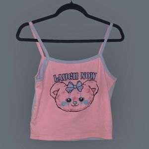Teddy Bear Graphic Tank